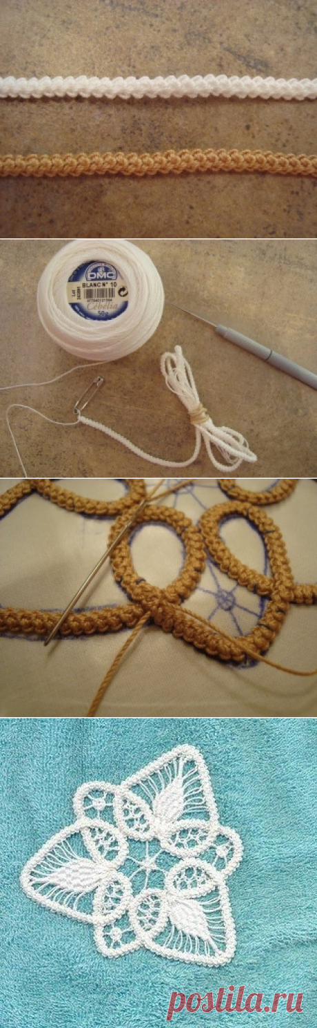 Румынское (шнурковое) кружево