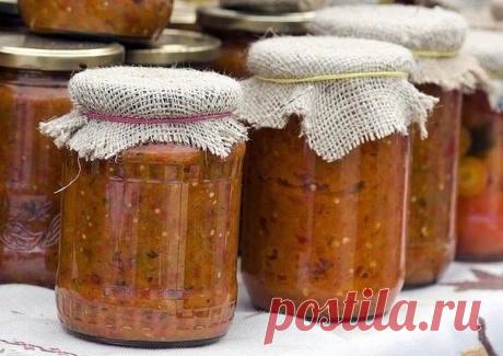 ОСТРАЯ КАБАЧКОВАЯ ИКРА НА ЗИМУ