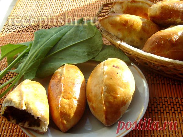 Сладкие пирожки со щавелем | Кулинарные рецепты с фото