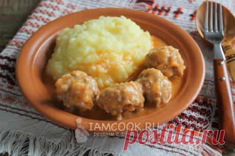 Тефтели с рисом в мультиварке (с подливкой)