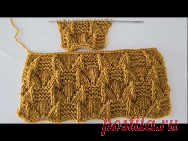Красивий  візерунок  для пуловера № 21 + 2 СХЕМИ /Beautiful  pattern