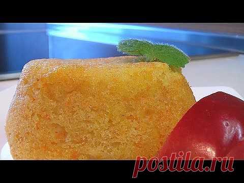 Тыквенно-яблочный пудинг.