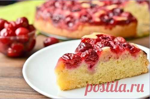 Пирог с вишней - рецепт с фото / Простые рецепты