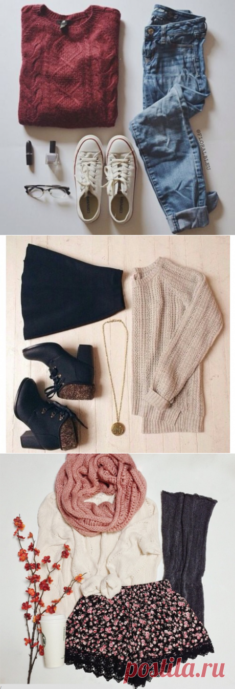 Chic Winter Outfit Ideas With Sweater Weather