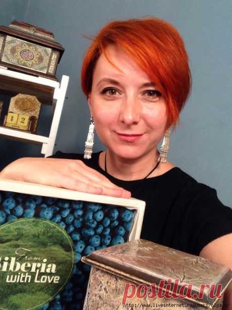 Елена Якимова. Ягодный декупаж.