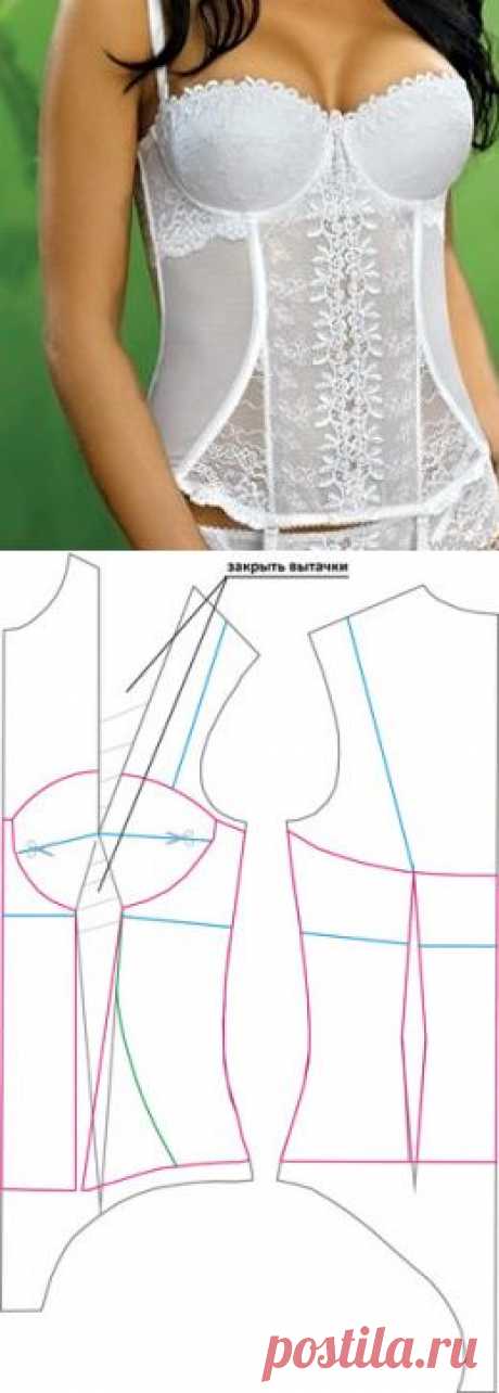 Моделирование бюстье. Как вручную пришить крючки на застёжку в женском бюстье.
