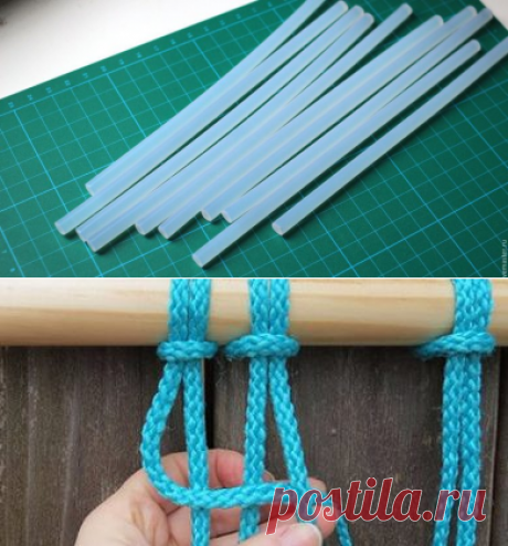 Использование клеевого стержня БЕЗ термопистолета – В Курсе Жизни