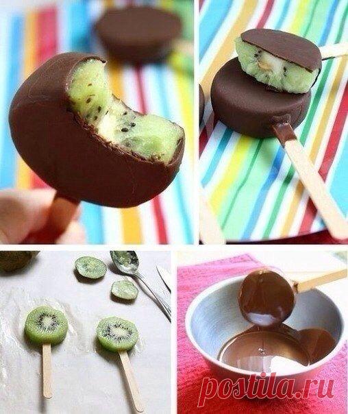 Интересное мороженное для детишек