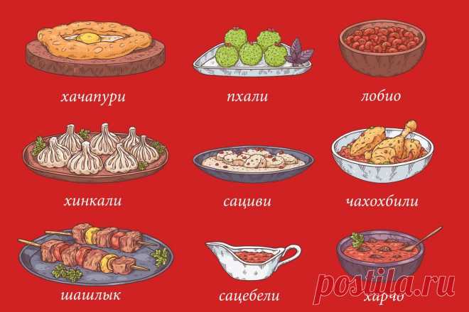 От чкмерули до чирбули: 23 лучших грузинских блюда