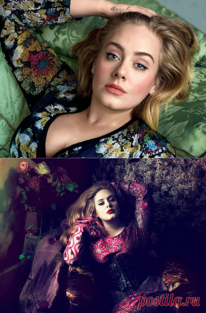 Адель — Фотосессия для «Vogue» 2016
