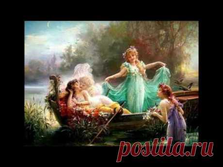 Ханс Зацка  Сказочные нимфы, амуры, прелестные девушки...
