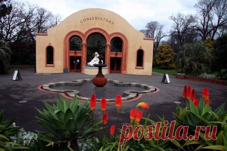 Fitzroy Gardens Conservatory.Мельбурн,Австралия