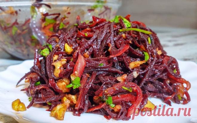 Салаты и закуски со свеклой