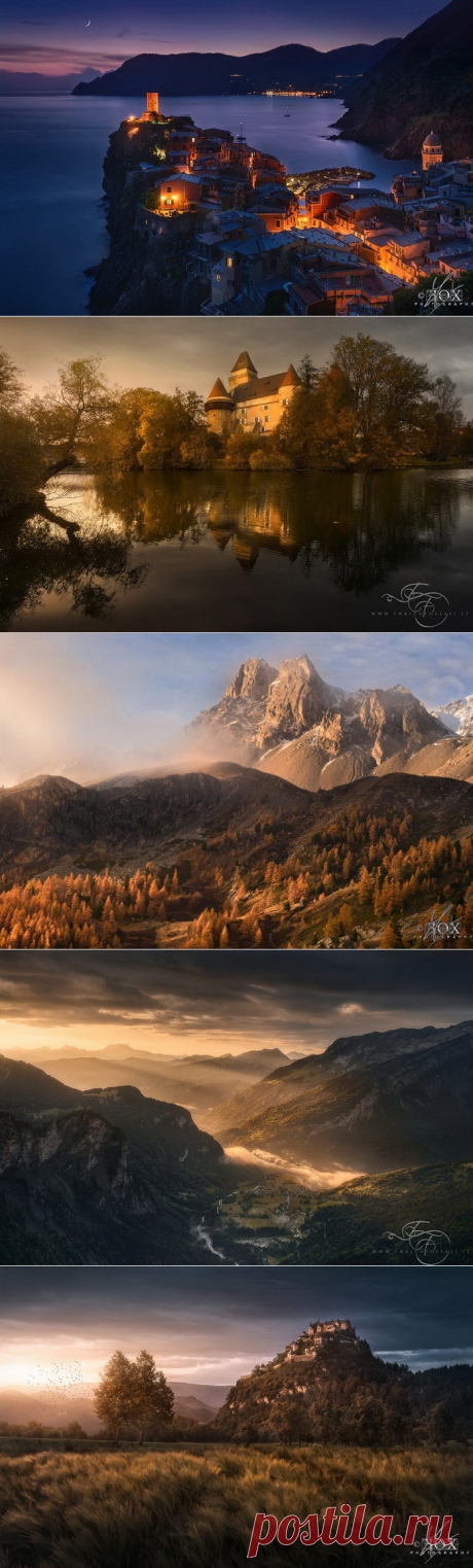 Работы настоящего мастера пейзажной фотографии Enrico Fossati