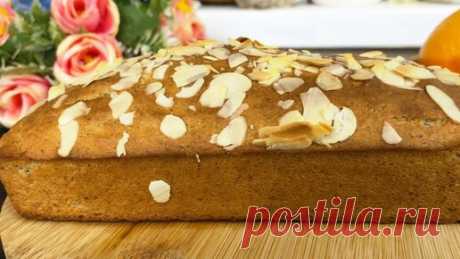 Полезная кухня | Рецепт бананового хлеба без пшеничной муки и без сахара. Приготовление теста займет не более 3 минут