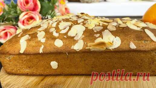 Полезная кухня | Рецепт бананового хлеба без пшеничной муки и без сахара. Приготовление теста займет не более 3 минут