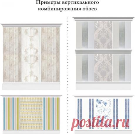 Комбинируем обои на кухне – правила сочетания и идеи (50 фото)