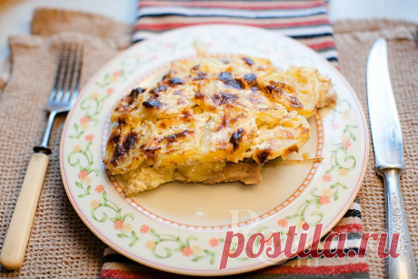 Рецепт:  с картошкой по-домашнему