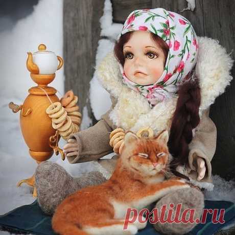 #рукодельница@made_in_hand 
Теплом веет от таких уютных изделий