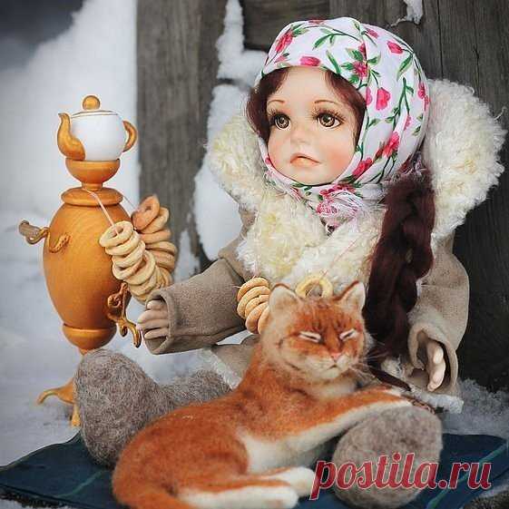#рукодельница@made_in_hand 
Теплом веет от таких уютных изделий