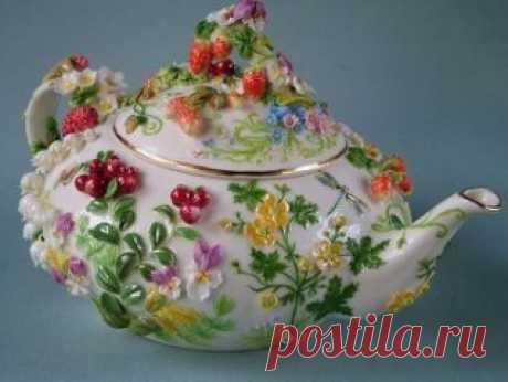 Чудеса из фарфора. Браво мастерам создавшим такую красоту!