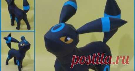UMBREON HOWL       197 / UMBREON - Howl - Pokémon Papercraft  Name:  Umbreon  Type:  Dark  Species:  Moonlight Pokémon  Height:  1.0 m (3' 3")  Weight:  ...