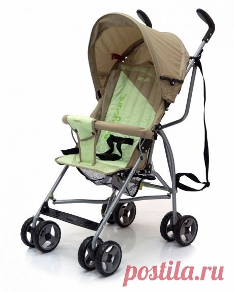 КОЛЯСКА-ТРОСТЬ VENTO DARK GREY-GREEN BABY CARE