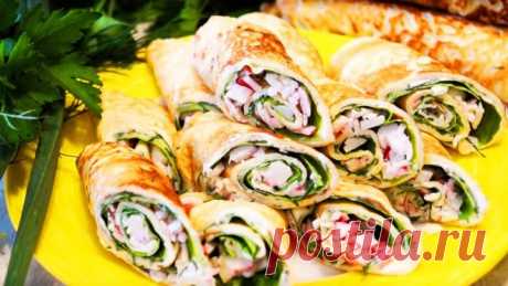 Слишком вкусная ЗАКУСКА за 10 минут. Попробуйте и убедитесь сами!