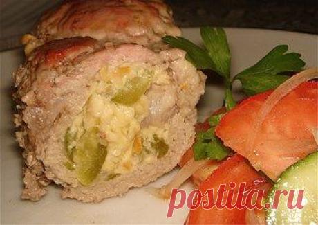 Свиные рулетики с начинкой - Простые рецепты Овкусе.ру