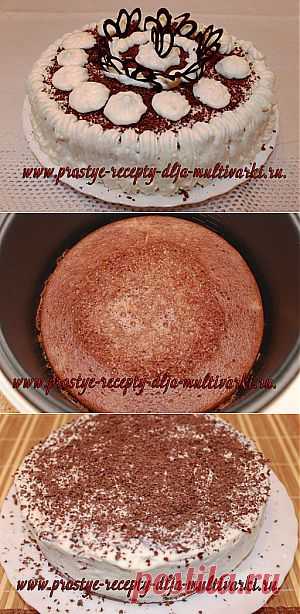 Великолепный праздничный торт | Простые рецепты для мультиварки