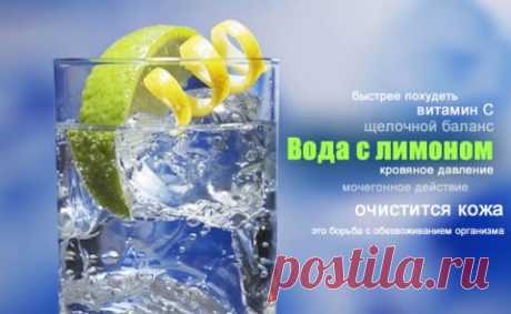 7 причин выпить стакан воды с лимонным соком.