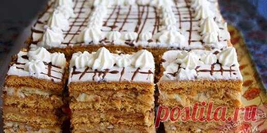 Торт «АРЛЕКИН»- вкуснейший союз «МЕДОВИКА» и «НАПОЛЕОНА»...