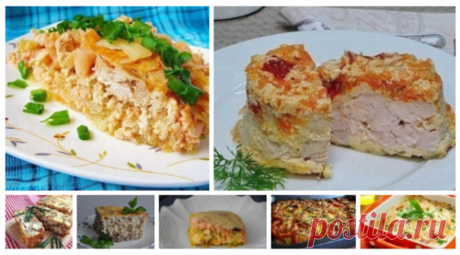 7 низкокалорийных запеканок с курицей, разнообразьте свое меню!