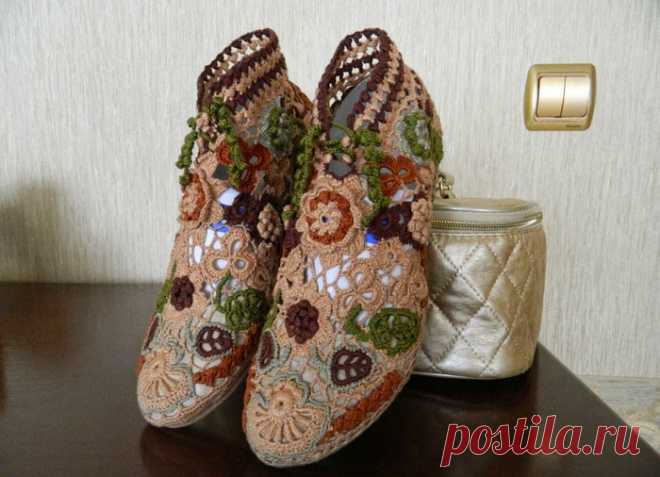 crochet knit unlimited: Unusual Irish lace