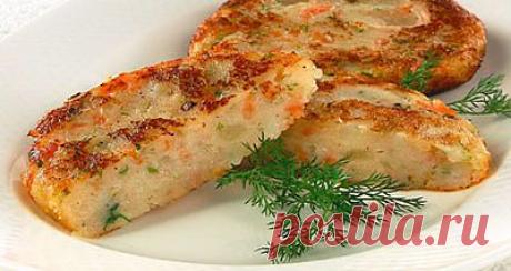 Картофельные котлетки.