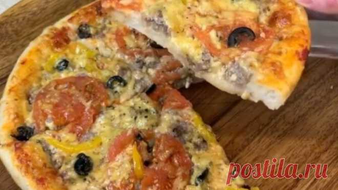 Долгожданный рецепт! Самая вкусная ПИЦЦА!🍕😋