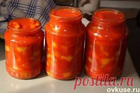 Лечо &quot;Пальчики оближешь&quot; - Простые рецепты Овкусе.ру