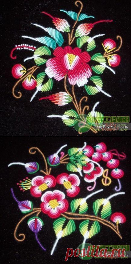 Вышивка - рококо
