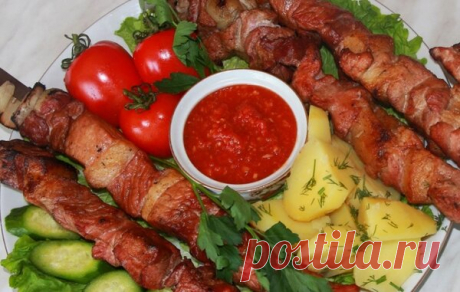 Классический кавказский шашлык с кавказским соусом! А бывает что-либо вкуснее?... | Мужчина на кухне | Яндекс Дзен