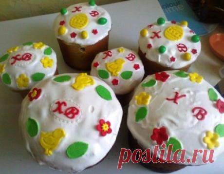Рецепт сахарной глазури, которая не крошится.