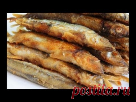 Мойва, запеченная в духовке - YouTube