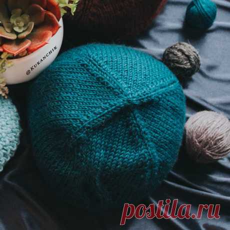 Самый универсальный и простой способ закрытия макушки шапки. Бесплатное подробное описание + бонус. | Ксения Kukanchik | Яндекс Дзен