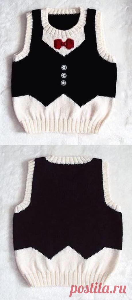 безрукавка для мальчика