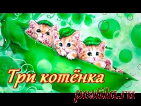 Три котенка Сказка Сутеева В.Г. для малышей - YouTube