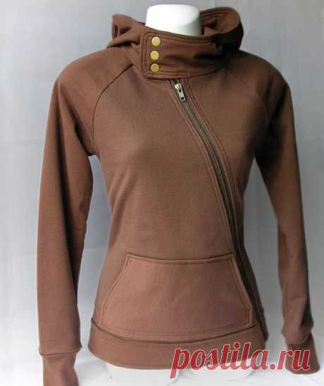 Snap Hoodie- 100% Organic Cotton