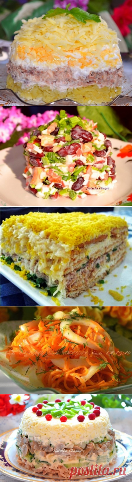 Сборник салатов и закусок