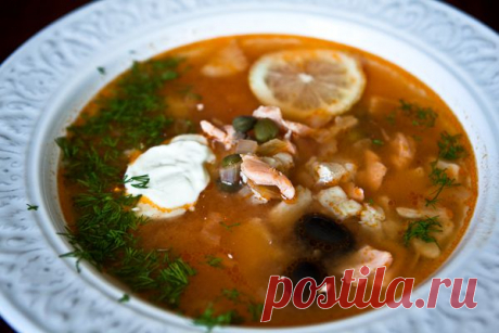 Солянка рыбная | Четыре вкуса