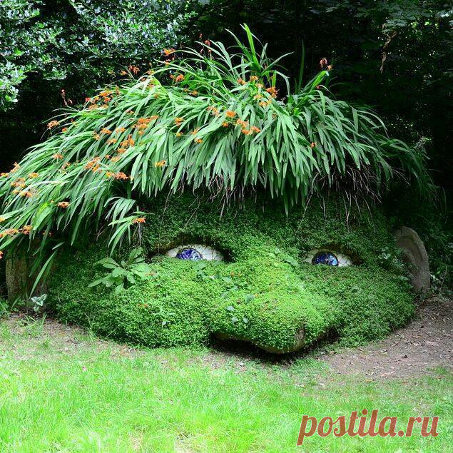 Тролль в саду