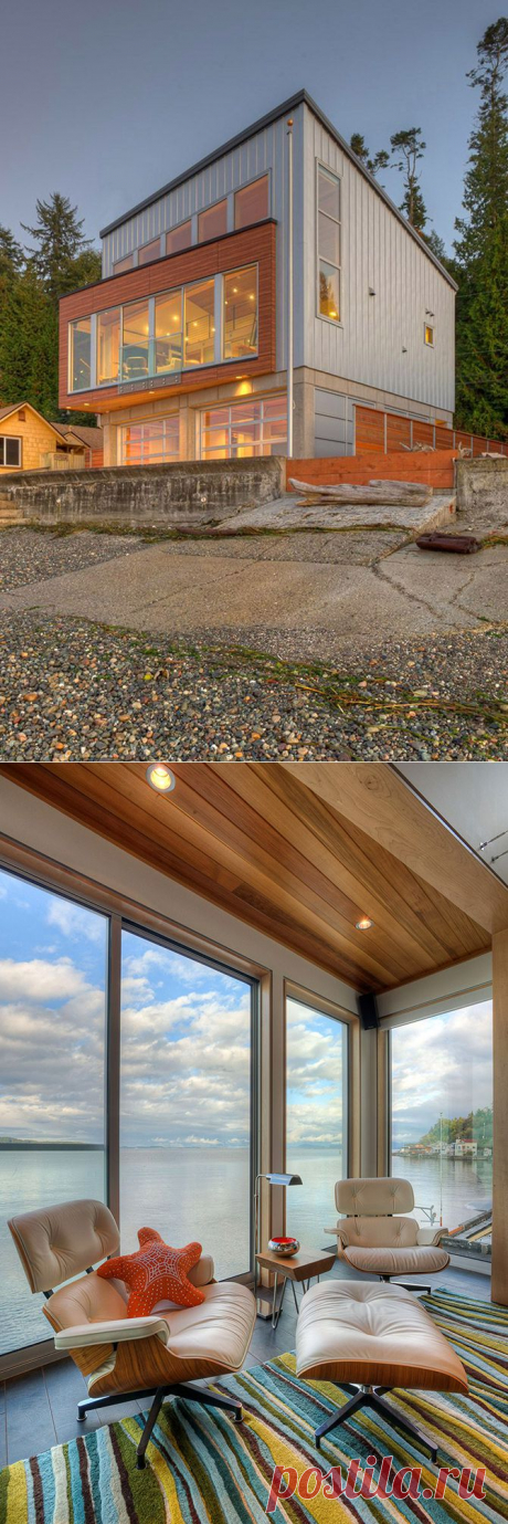 Современный проект частного дома на острове Tsunami House.