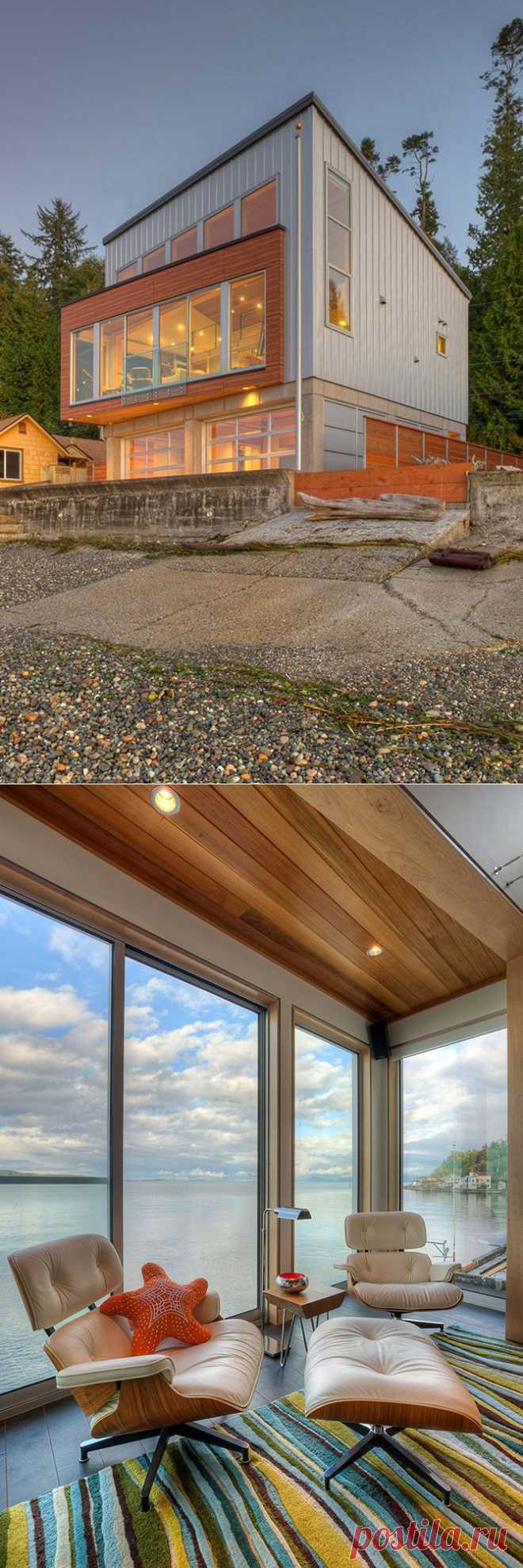 Современный проект частного дома на острове Tsunami House.